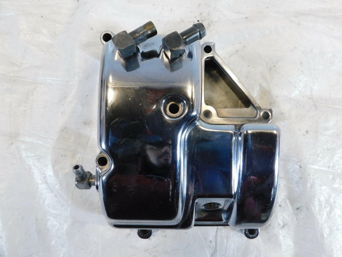 Harley Davidson Dyna Wide & Super Glide Low Rider Chrome Transmission Top Cover - C3 Cycle