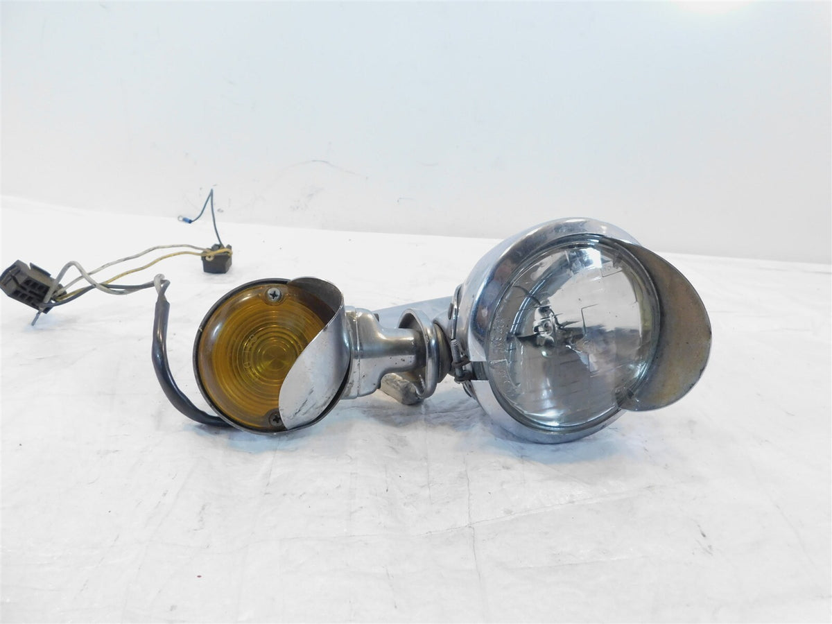 1984 1985 Harley Davidson Electra Glide Right Auxiliary Passing Side Light Lamp - C3 Cycle