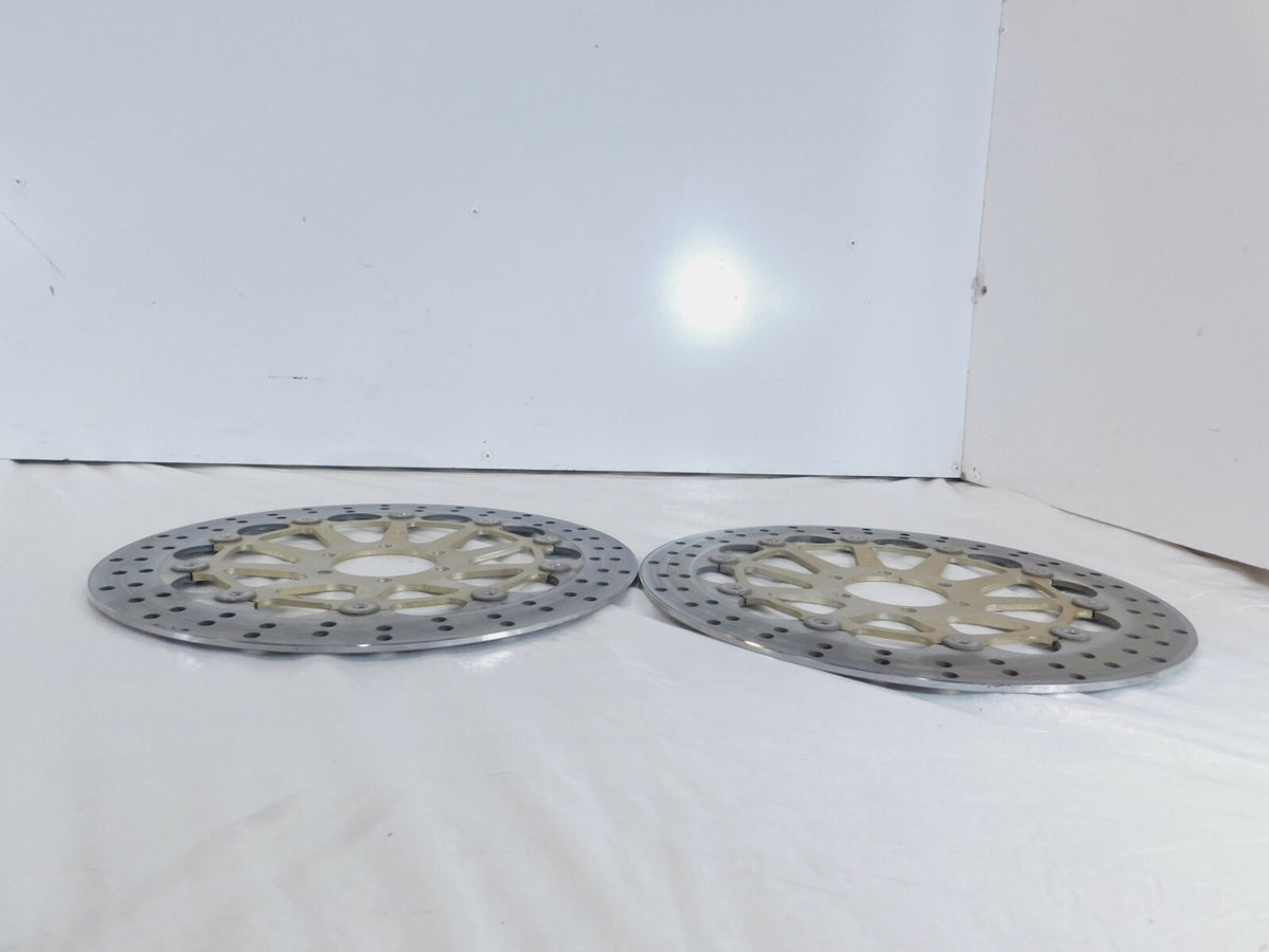 2016 16 Victory Brammo Empulse TT Front Wheel Left & Right Brake Disc Rotors - C3 Cycle