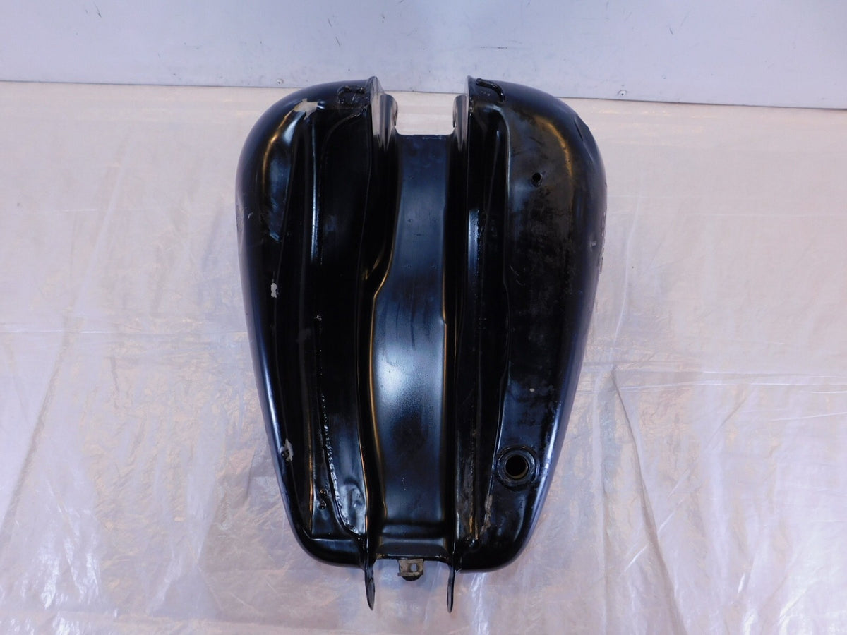 10-17 Harley Davidson Dyna Wide Glide & Street Bob Black Fuel Gas Tank - DENTED - C3 Cycle