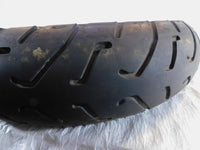 1996-2000 Honda Rebel CMX250 CMX250C Rear Spoked Wheel Rim & Hub 2.75x15 -Bent - C3 Cycle