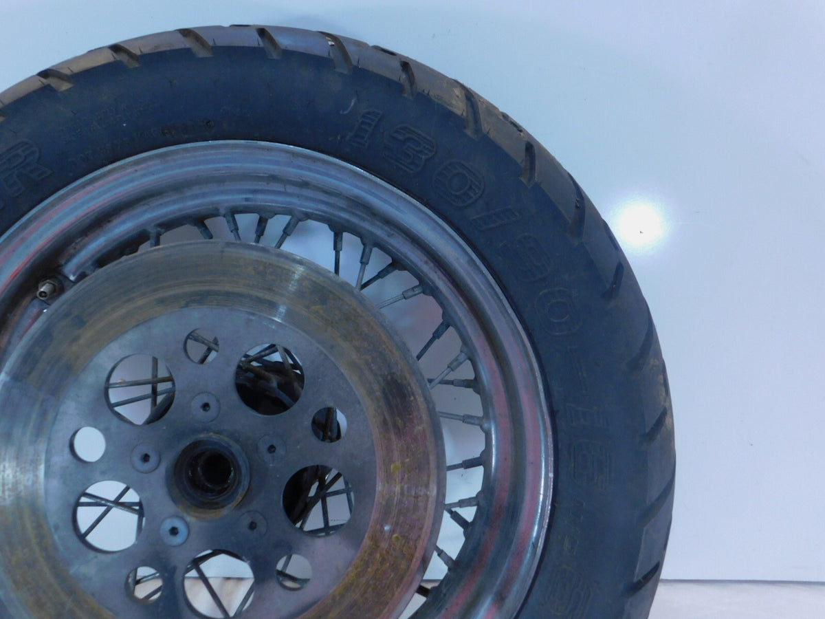 Harley Davidson Dyna Softail & Sportster 883 & 1200 Laced Rear Wheel Rim w/ Tire - C3 Cycle