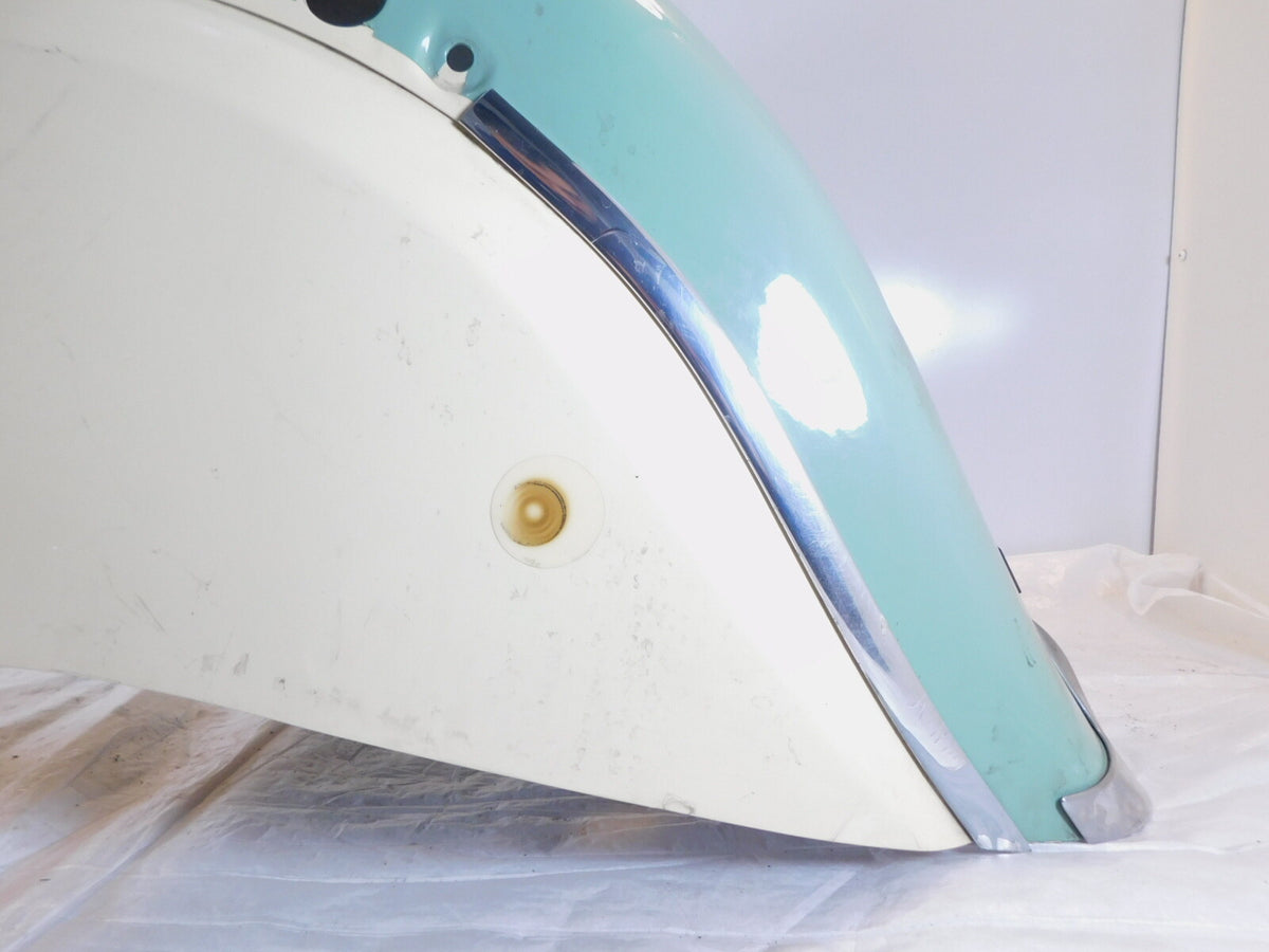 Indian Chief Chieftain Roadmaster & Springfield Green Rear Wheel Cover Fender - C3 Cycle
