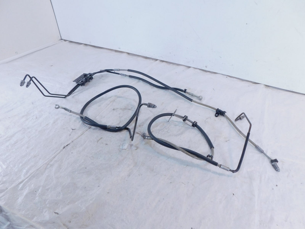 2016-2017 Aprilia Caponord 1200 Rally Front/Rear ABS Brake Hose Pipe Line Lot - C3 Cycle
