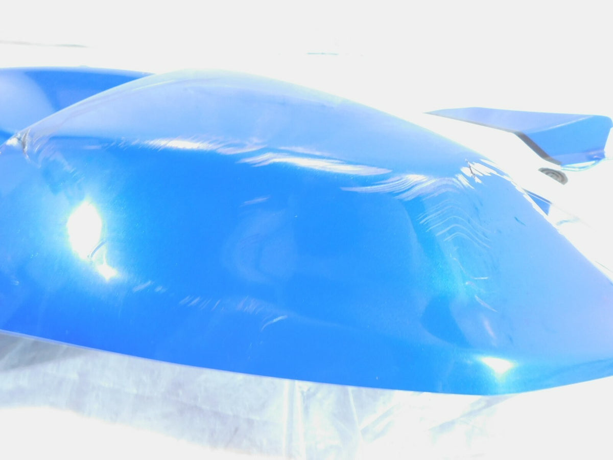 BMW K1200S & K1300S Blue/White Right Side Fuel Tank Fairing Cowling Trim Panel - C3 Cycle