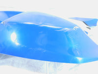 BMW K1200S & K1300S Blue/White Right Side Fuel Tank Fairing Cowling Trim Panel - C3 Cycle