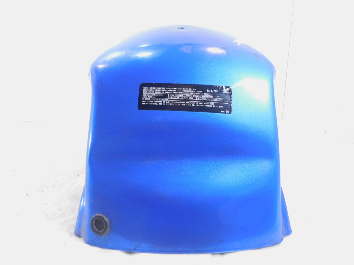 2007 Honda VTX1300 C VTX1300C Red White & Blue American Flag Rear Wheel Fender - C3 Cycle