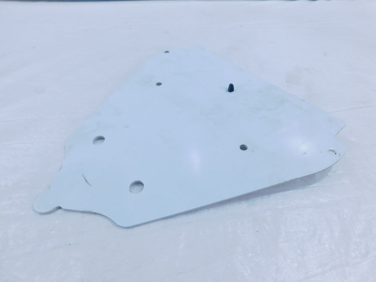 2012 Zero Motorcycle XU White Front Frame Chassis Battery Mudguard Cover Panel - C3 Cycle