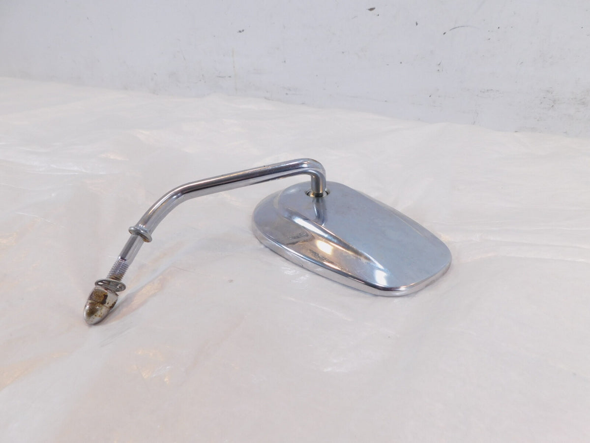 Harley Electra Glide & Softail & Dyna & Sportster Left Chrome Rear View Mirror - C3 Cycle