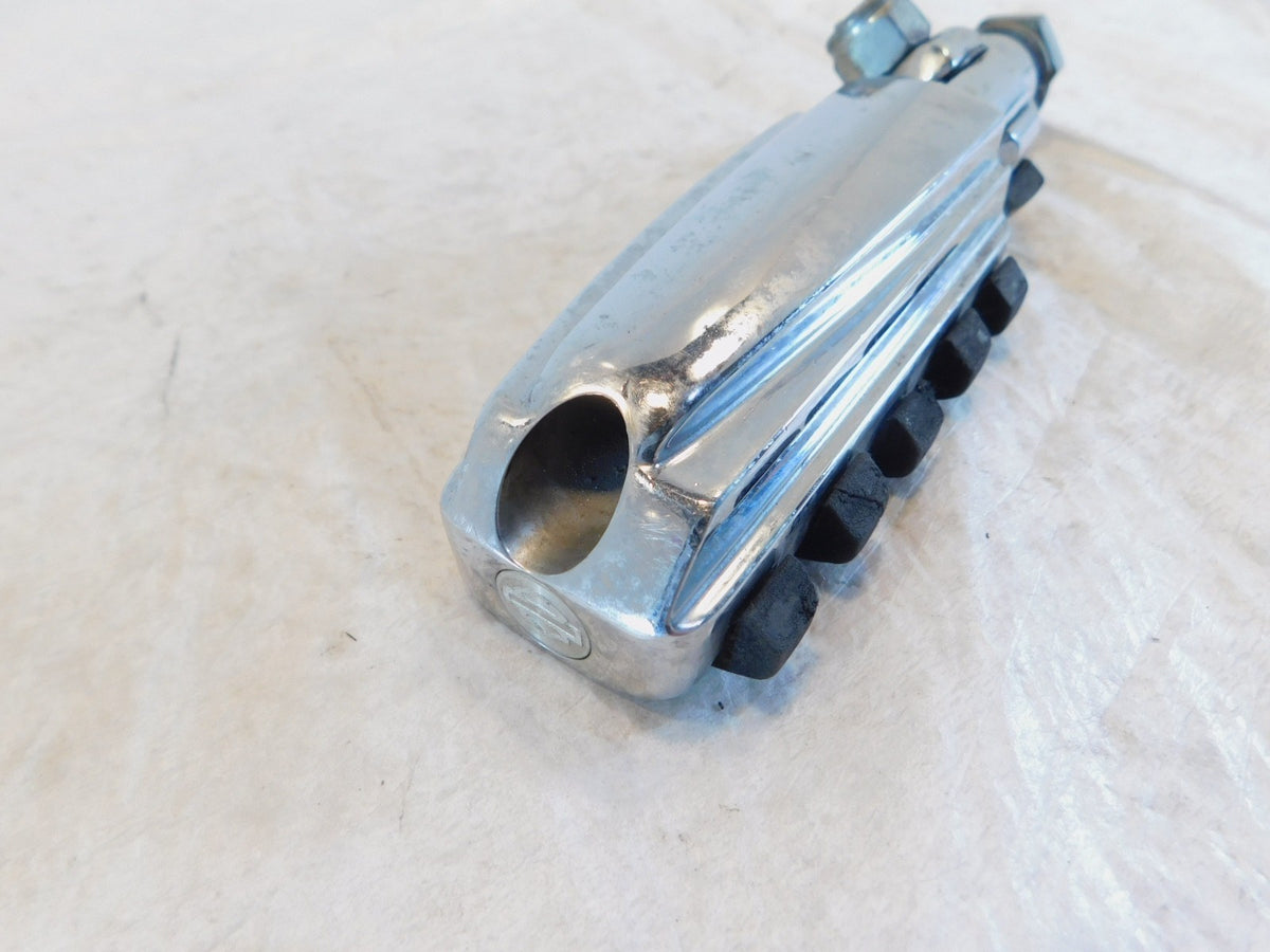 Harley Touring FXR Dyna Sportster & Softail Metal & Rubber Footpegs Footrests - C3 Cycle