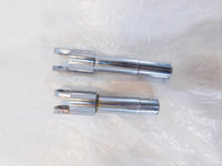 Harley Sportster 883 & 1200 Custom Pair Chrome Rider Brake Pedal Pivot Clevises - C3 Cycle