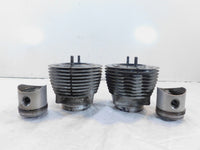 BMW Airhead R60 R60/5 Silver Engine Motor Cylinder Barrel Jugs w/ Pistons - C3 Cycle