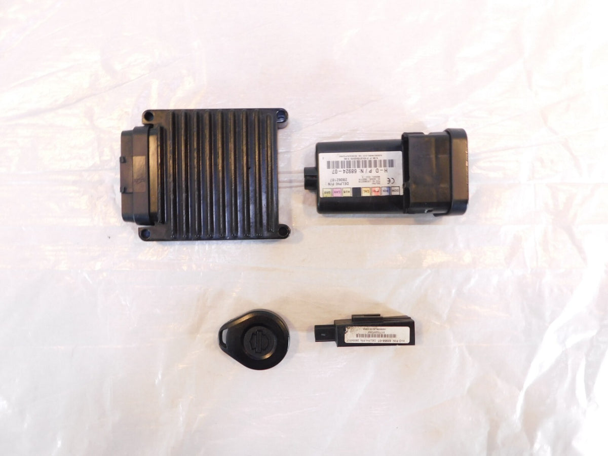 Harley Touring Road King Electra Glide Sportster ECM TSM Security System w/ Fob - C3 Cycle