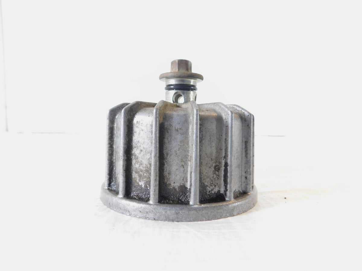 1978-1979 Honda CX500 CX 500 Silver Engine Oil Filter Housing Holder Cover Case - C3 Cycle