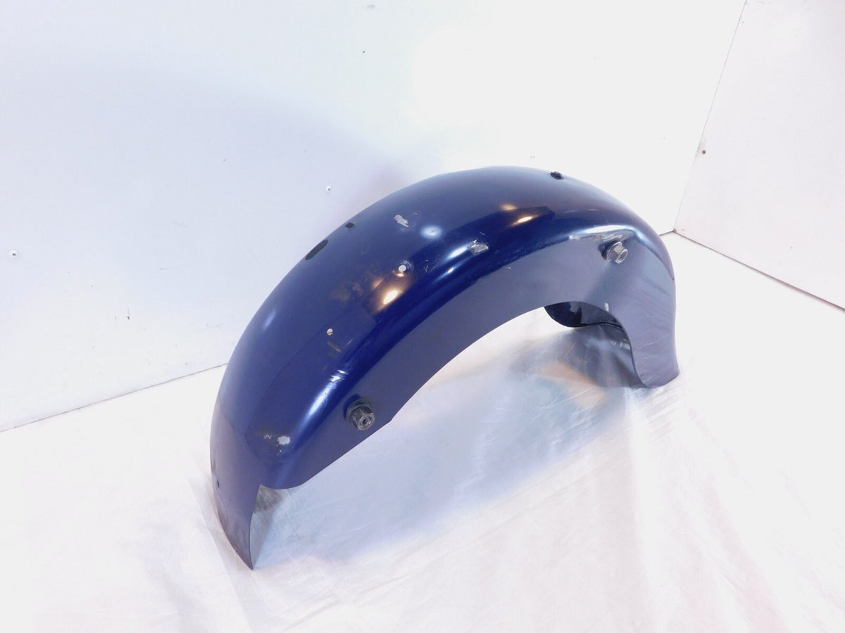 2002-2005 Harley Touring Road King Electra Glide Blue Rear Wheel Cover Fender - C3 Cycle