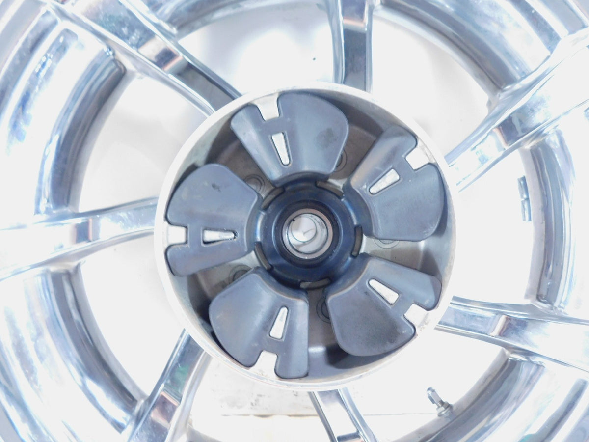 Harley Screamin Eagle CVO Street Glide & Road King Chrome Rear Wheel Rim & Tire - C3 Cycle