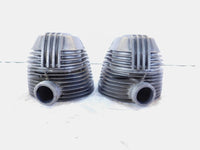 BMW Airhead R80 Silver Left/Right Engine Motor Cylinder Head w/ Valve Covers - C3 Cycle