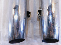Indian Chief Chieftain Roadmaster Springfield Chrome Left/Right Exhaust Mufflers - C3 Cycle