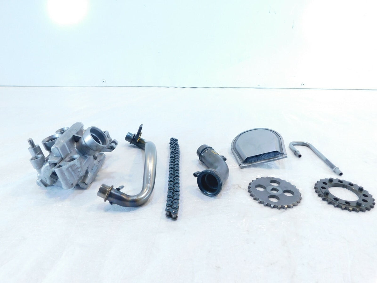 1995-2003 Honda VF750 VF750C Magna 750 Engine Motor Oil Pump Body Pipes & Chain - C3 Cycle