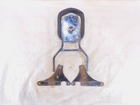 Kawasaki VN800 Vulcan 800 Classic Chrome Rear Backrest Sissybar & Mount Brackets - C3 Cycle
