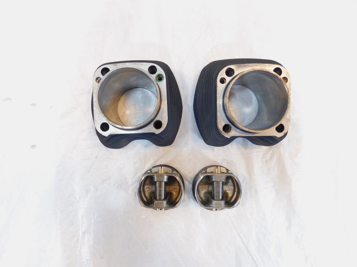 Harley Davidson Touring Dyna & Softail Twin Cam 96" Black Cylinders w/ Pistons - C3 Cycle