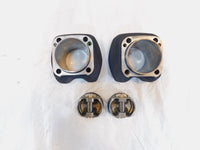 Harley Davidson Touring Dyna & Softail Twin Cam 96" Black Cylinders w/ Pistons - C3 Cycle