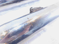 Harley Softail Heritage Classic Fishtail Chrome Front Rear Exhaust Pipe Mufflers - C3 Cycle