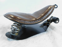 2008 08 Harley Davidson Sportster 883 Low Brown Solo Bobber Chopper Spring Seat - C3 Cycle