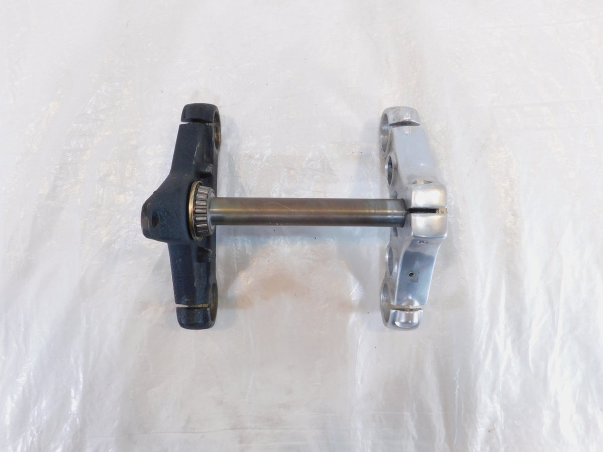 Harley Sportster 883 Front Fork Bracket Triple Tree Steering Stem & Brackets - C3 Cycle