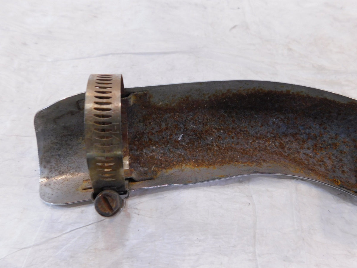 Harley Sportster 883 & 1200 Front Exhaust Header Pipe Cover Heat Shield - Dented - C3 Cycle