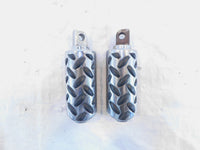 Harley Touring FXR Dyna Sportster & Softail Black & Chrome Footpegs Footrests