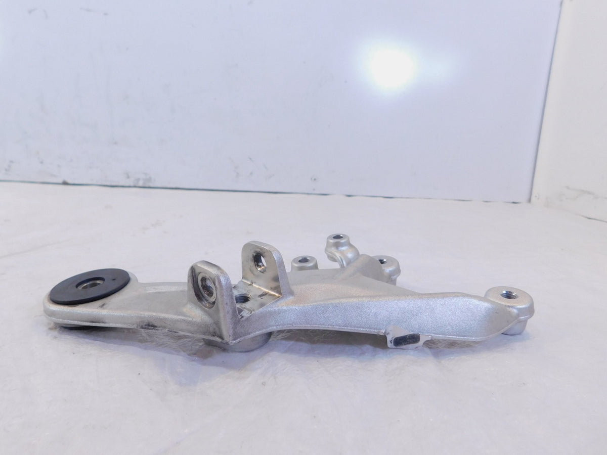 2014-2016 BMW S1000-RR S1000RR Silver Rear Right Footrest Foot Peg Mount Bracket - C3 Cycle