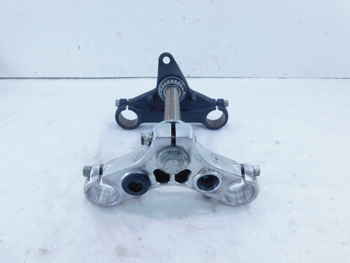 Harley Sportster 883 Front Fork Bracket Triple Tree Steering Stem & Brackets - C3 Cycle