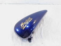 2002 Indian Gilroy Scout Cobalt Blue Left Side Fuel Gas Petrol Tank 89-445 - C3 Cycle