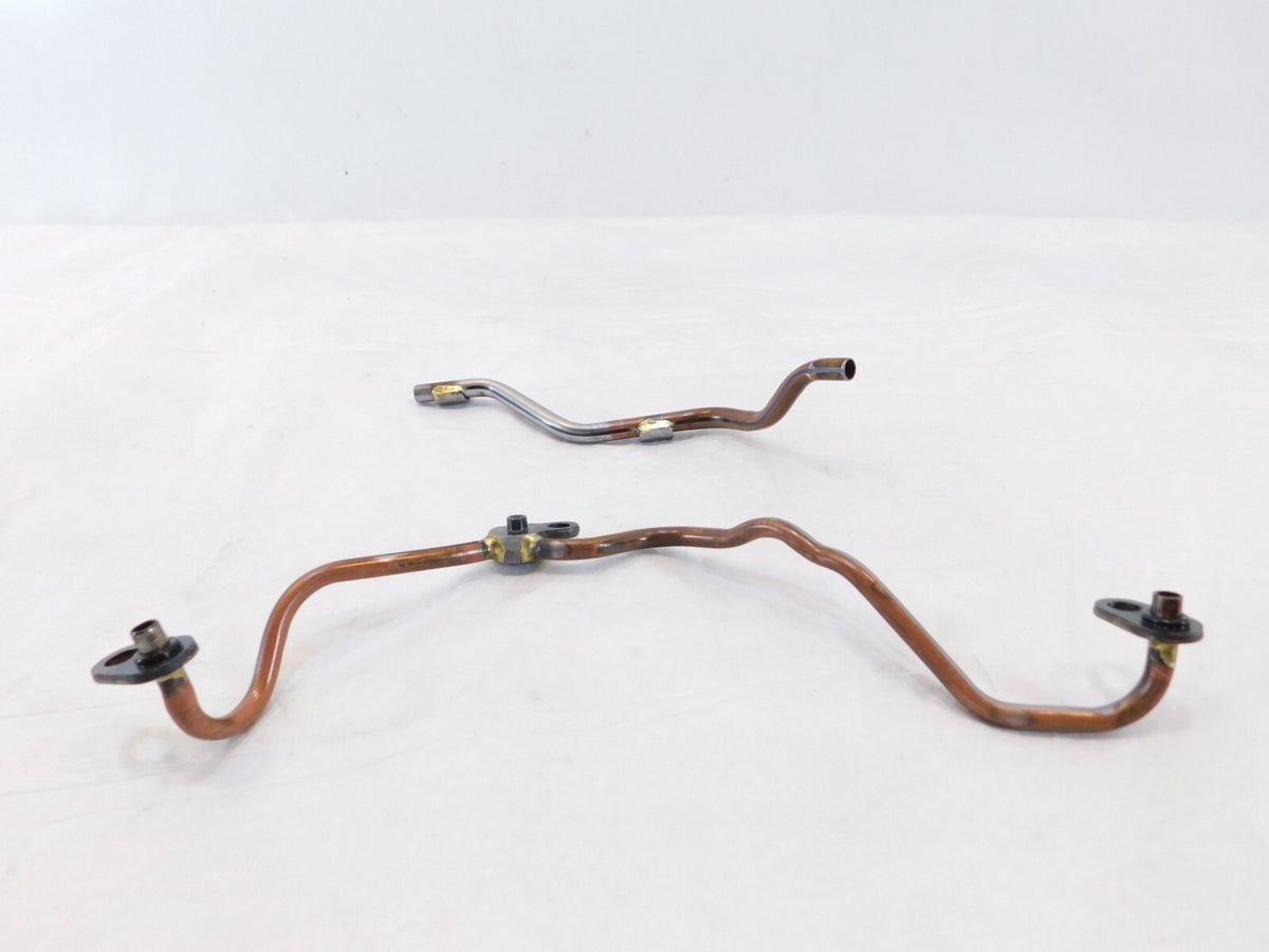 2006-2022 Kawasaki Vulcan 900 VN900 Classic LT Custom Crankcase Oil Pipe Lines - C3 Cycle