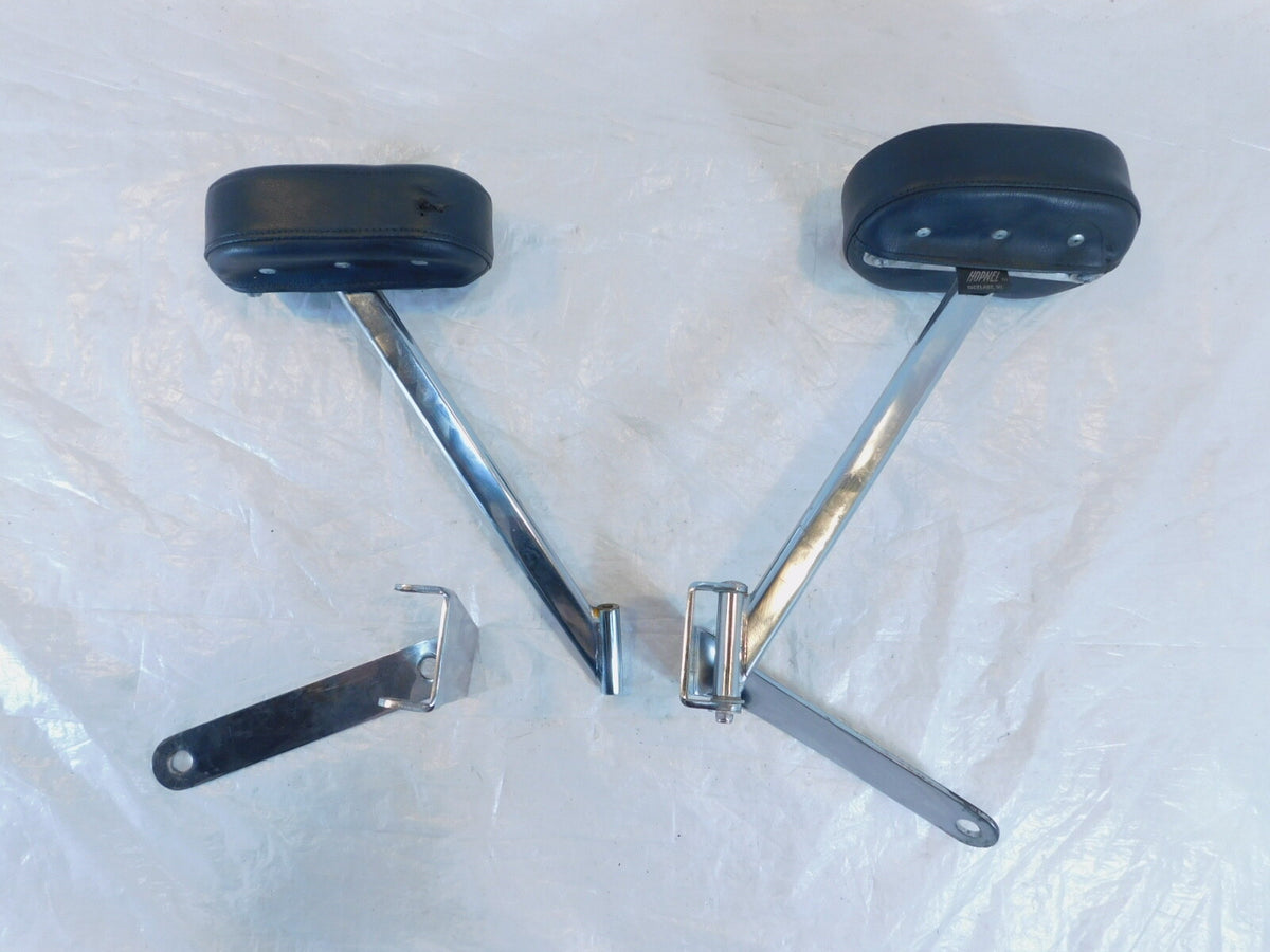 Honda GL1800 Goldwing 1800 Show Chrome Dual Left/Right Rear Passenger Arm Rests - C3 Cycle