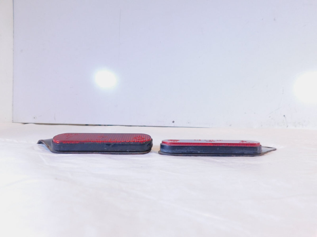 2007-2012 Triumph Tiger 1050 SE Right/Left Front Fender Fork Reflectors & Mounts - C3 Cycle