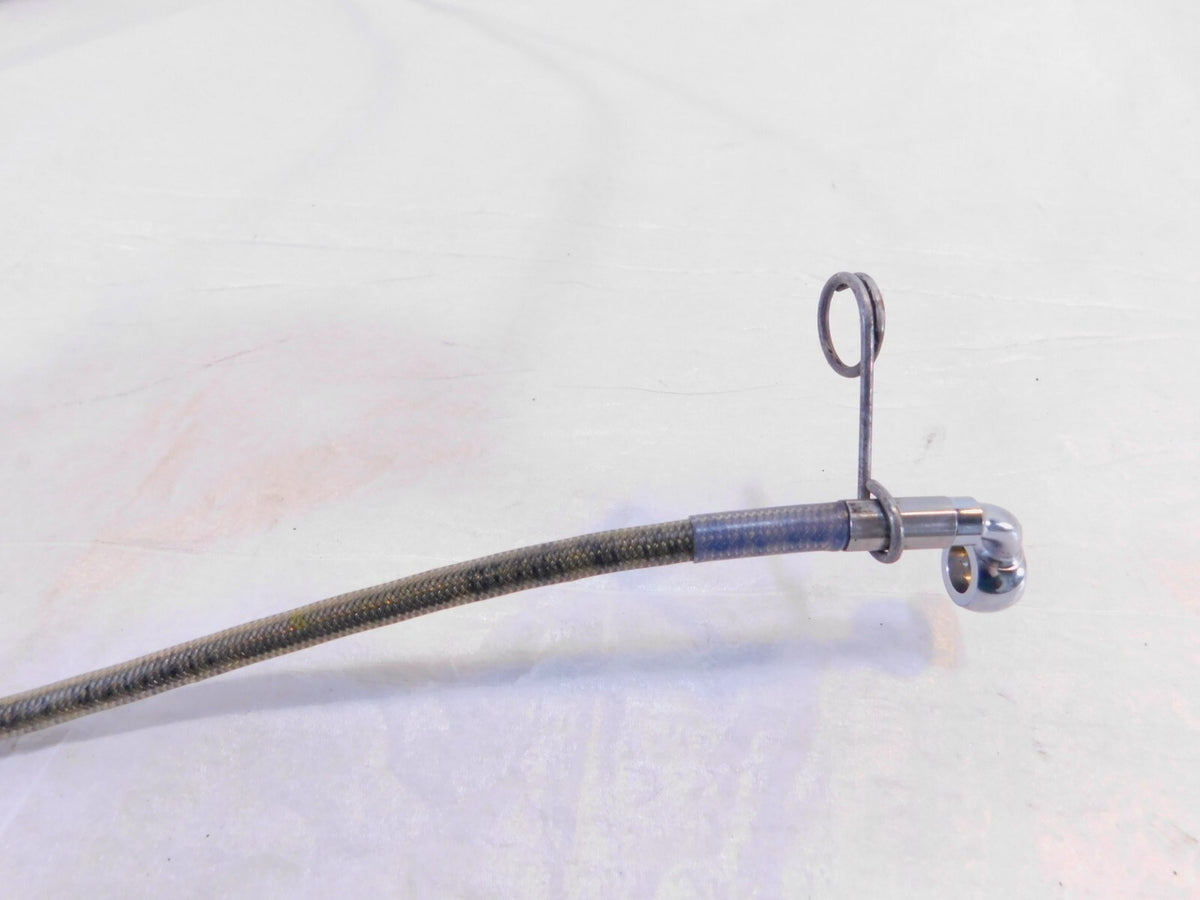 Harley Davidson Sportster 883 Hugger & 1200 Braided Front Brake Line Hose - C3 Cycle