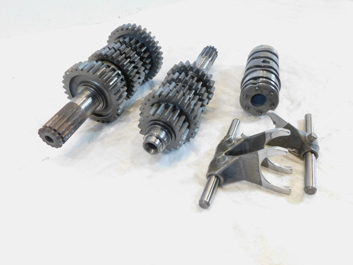 Ducati Monster SuperSport 800 Engine Transmission Gears & Shifter Drum & Forks - C3 Cycle