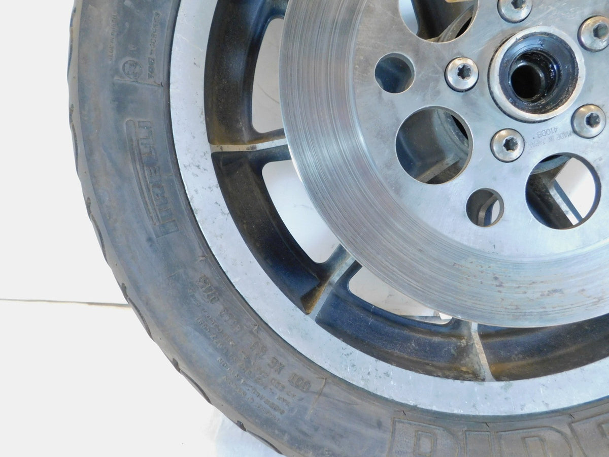 Harley Davidson Dyna Softail & Sportster 883 & 1200 Cast Rear Rim Wheel w/ Tire - C3 Cycle