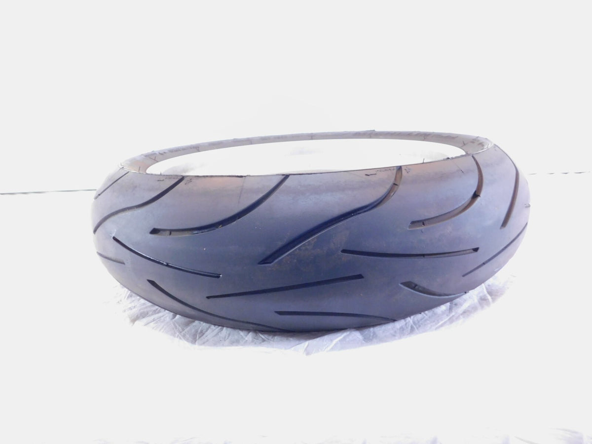 2001-2005 BMW F650CS F650 CS Scarver Silver Rear Rim Wheel & Tire - 36317681009 - C3 Cycle