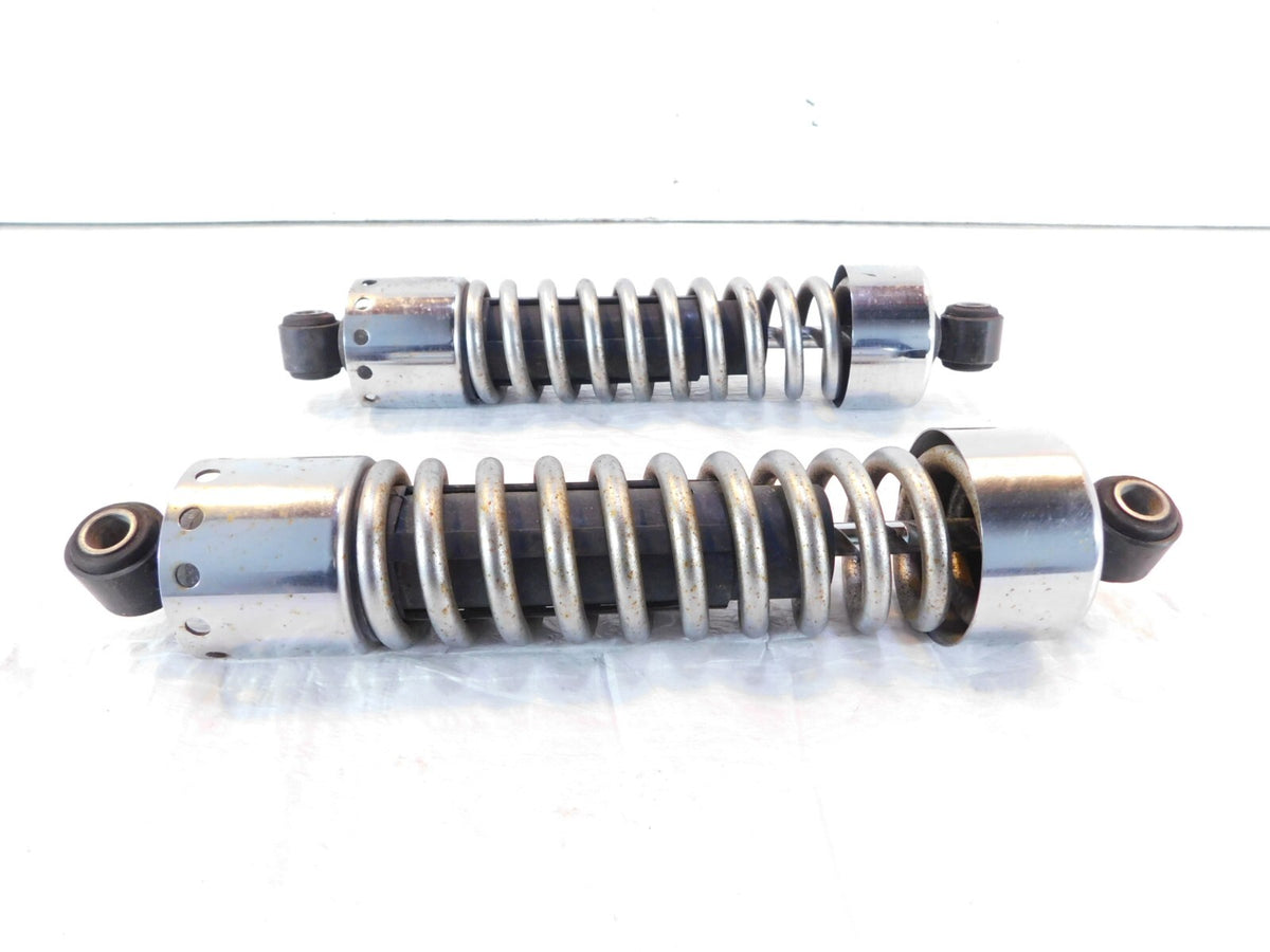 Harley Davidson Dyna Super Glide Wide Glide Chrome 12.75" Shock Absorbers - BENT