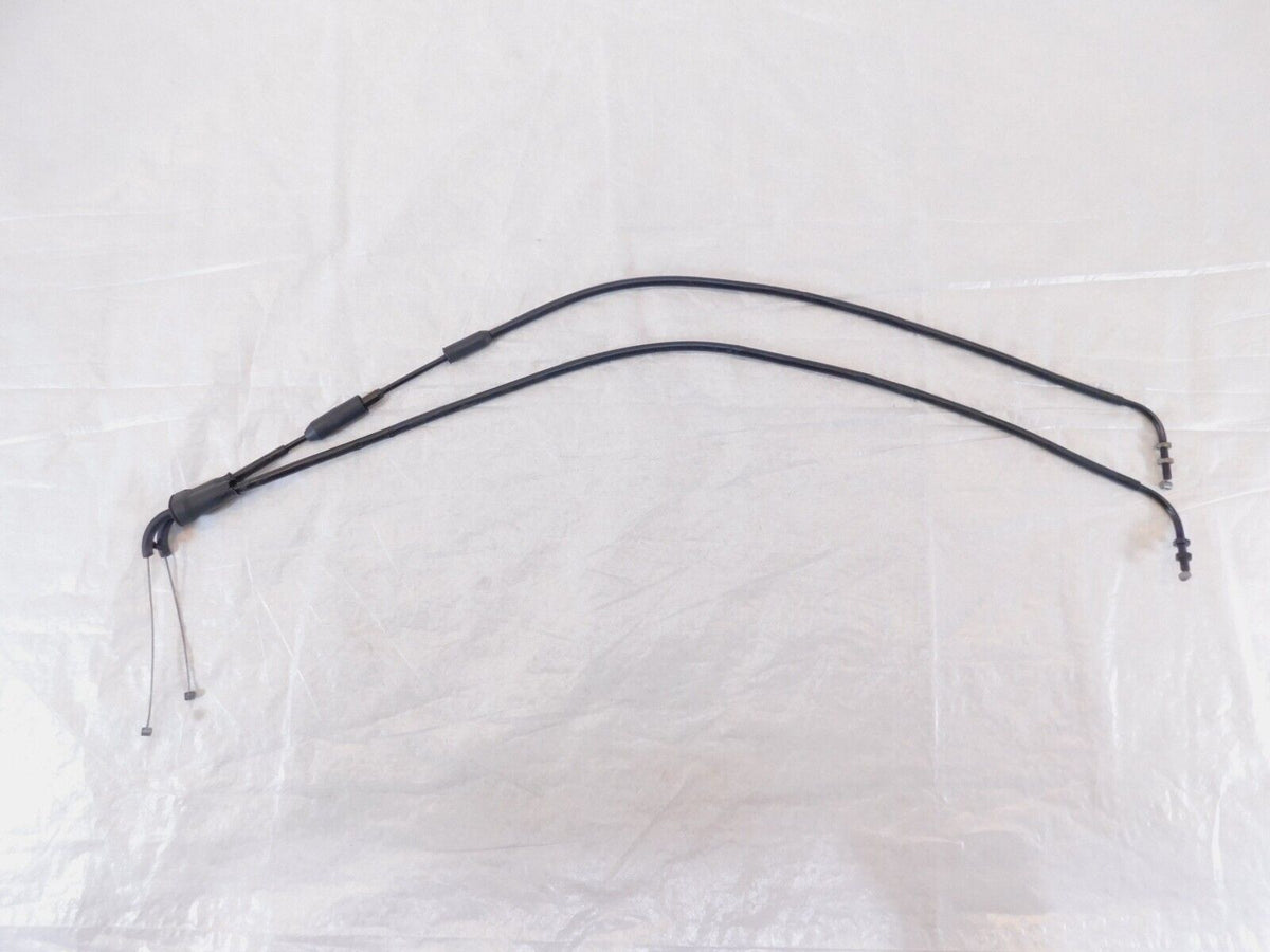 2008-12 Triumph Street Triple 675 675R Handlebar Push/Pull Throttle Cable Lines - C3 Cycle