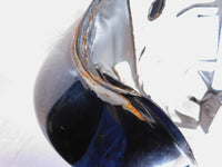 2011 Yamaha V-Star 650 Custom XVS650 Black Gas Fuel Petrol Tank Reservoir Dented