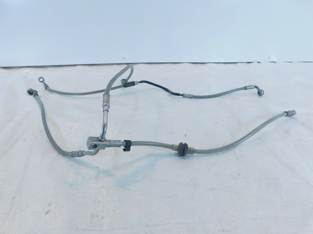 BMW R1200R R1200RS R1250R R1250RS Front Wheel Brake Caliper Pump Hose Pipe Lines - C3 Cycle