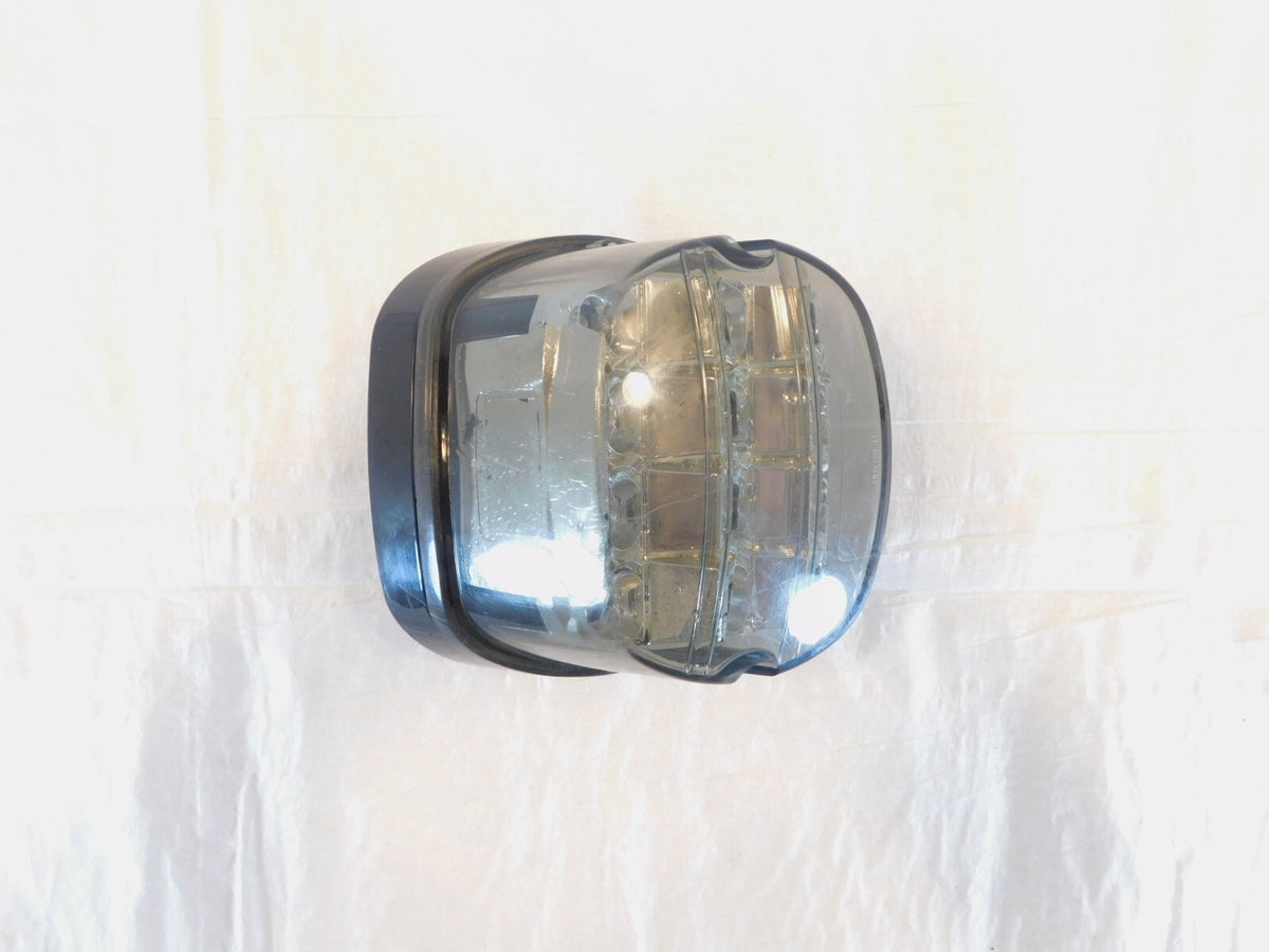 Harley Davidson Road Street Glide Smoked Rear Tail Brake Lamp Light w/ Backplate - C3 Cycle