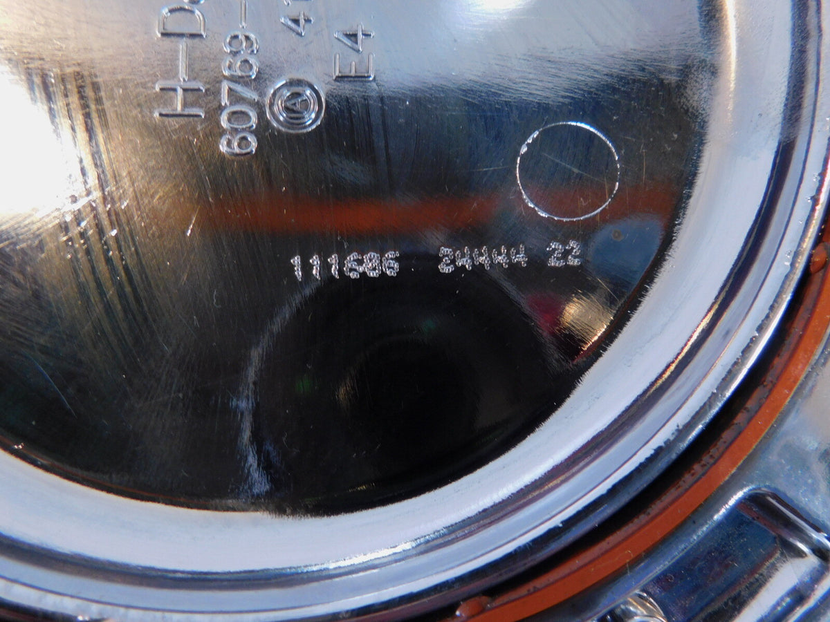 Harley Davidson Twin Cam Softail & Dyna Left Engine Chrome Derby Clutch Cover - C3 Cycle