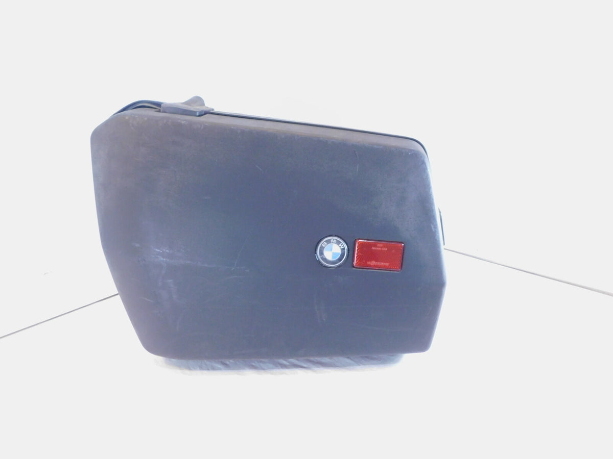 BMW K100LT K100RT Black Left Side Luggage Saddlebag Saddle Bag Case Pannier - C3 Cycle