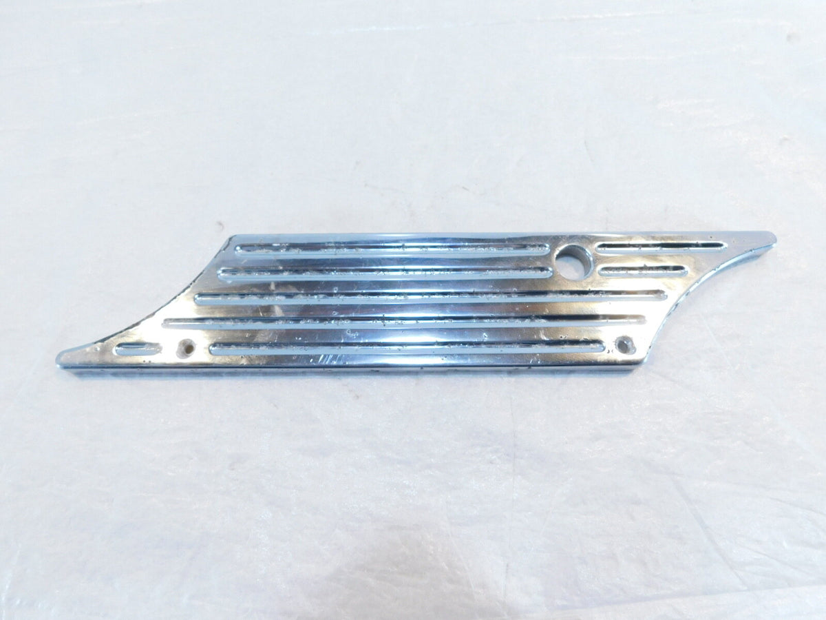 Harley Touring Road King Electra Street Glide Chrome Right Saddlebag Latch Cover - C3 Cycle