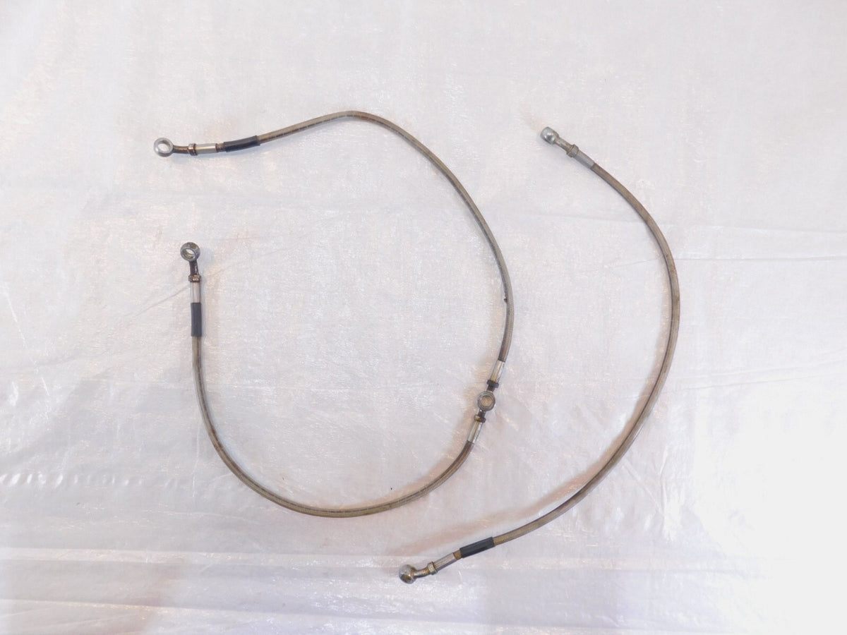 1999-2013 Yamaha Royal Star Venture & S XVZ13 Front Wheel Brake Hose Pipe Lines - C3 Cycle